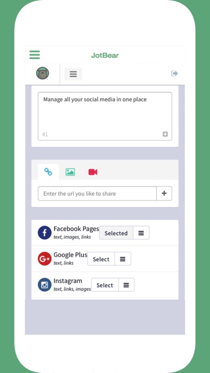 JotBear: Schedule Social Posts screenshot-4