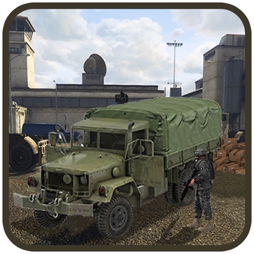 3D Army US Truck Driver Sim Icon