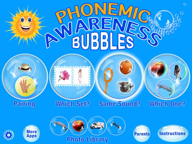 PHONEMIC AWARENESS BUBBLES on the App Store