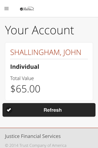 Justice Financial Services screenshot 2