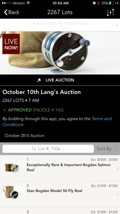 Lang's Auction