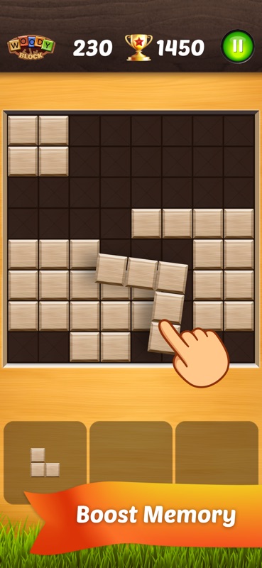 wooden block puzzle game