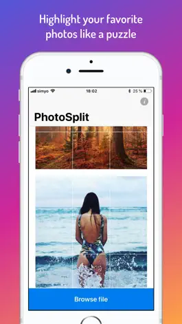 Game screenshot PhotoSplit HD for Instagram mod apk