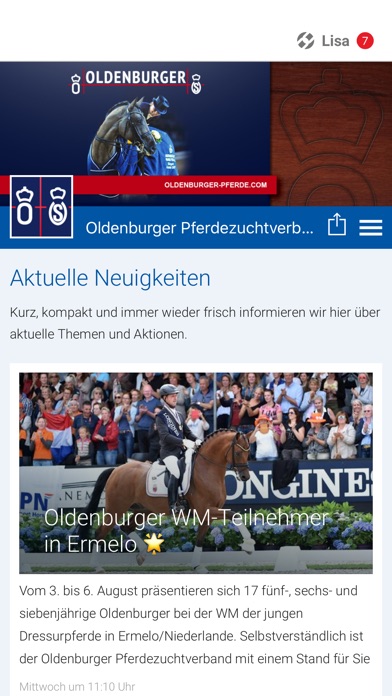 【图】Oldenburger Pferdezuchtverband(截图1)