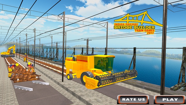 Indian Railway Bridge Builder: Train Game 2017(圖1)-速報App