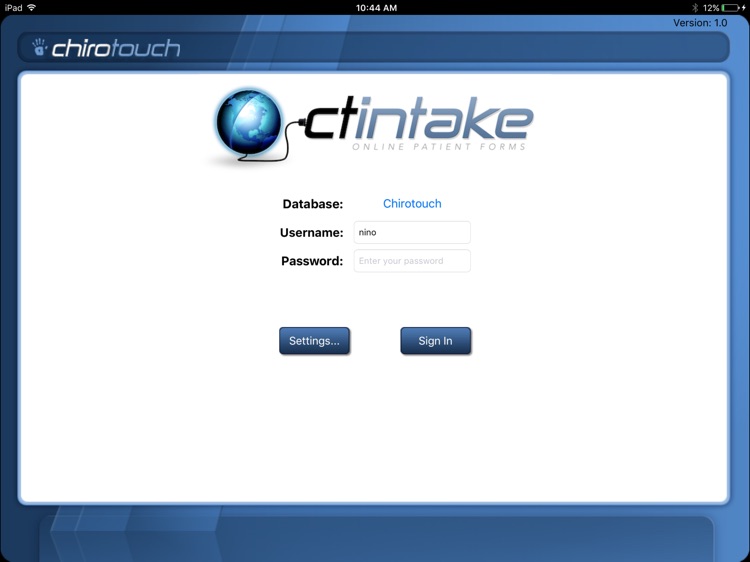 CT Intake Mobile 7.2