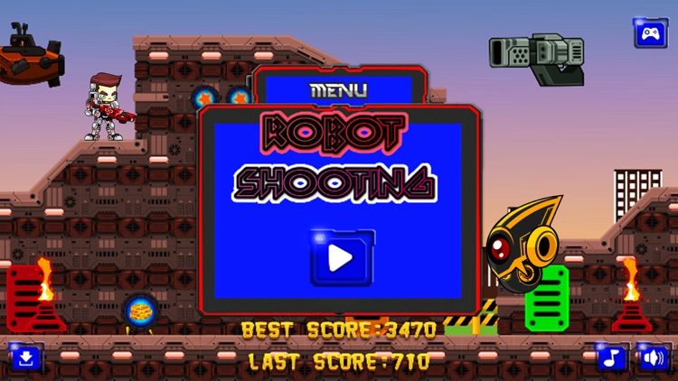 Robot Shooting - Iron Wars screenshot-3