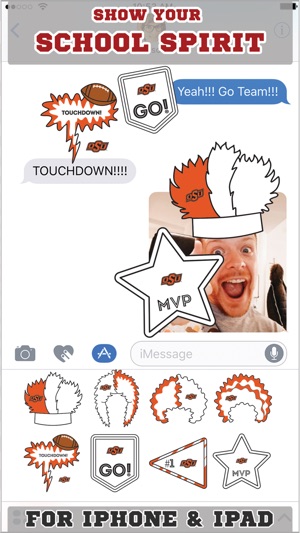 Oklahoma State Cowboys Stickers Basic(圖1)-速報App