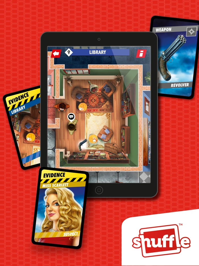 CLUEDOCards by Shuffle