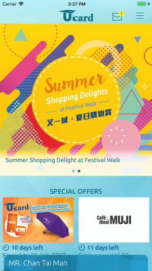 Festival Walk U Card