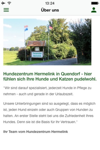 Hundezentrum Hermelink screenshot 2