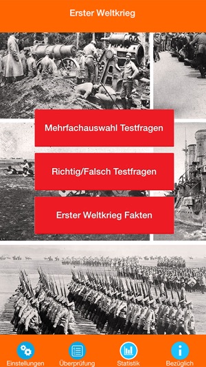 Der Erste Weltkrieg Quiz