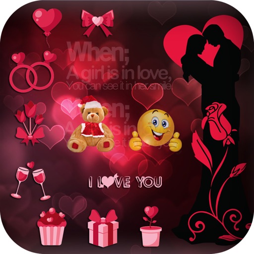 Love Sticker Booth iOS App