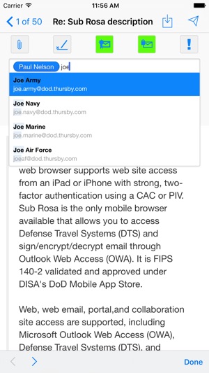 Sub Rosa Pro Im App Store
