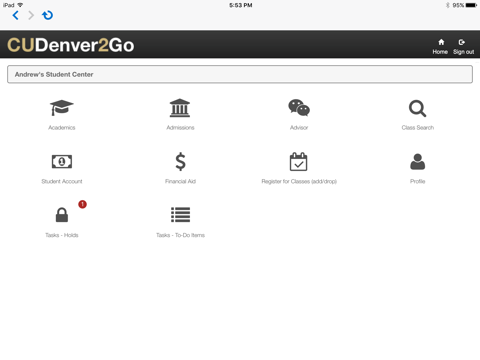 CUDenver2Go screenshot 2