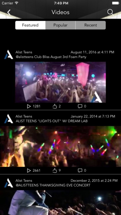 A list Teens screenshot-3