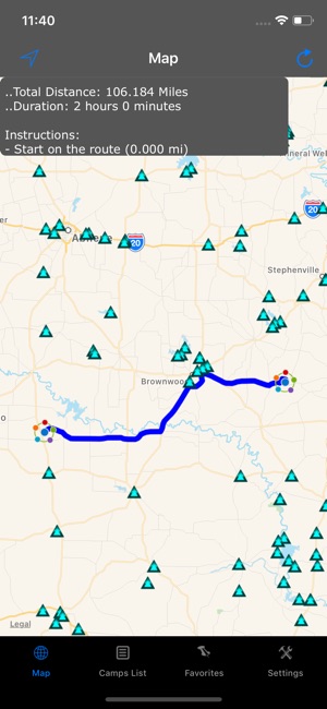 Texas – Camping & RV spots(圖4)-速報App