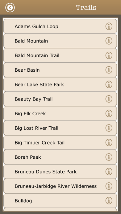 Great - Idaho Camps & Trails screenshot 4