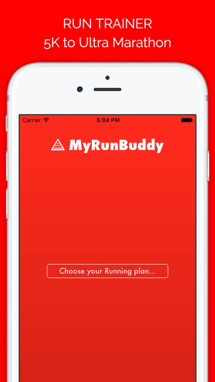 MyRunBuddy -Run Training Plans