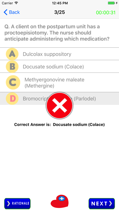 How to cancel & delete Medical-Surgical Nursing Quiz from iphone & ipad 3