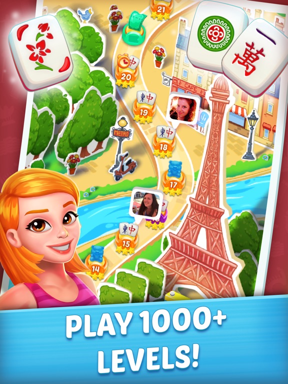 Mahjong City Tours на iPad
