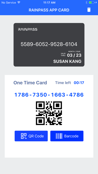 RAINPASS APP CARD screenshot 3