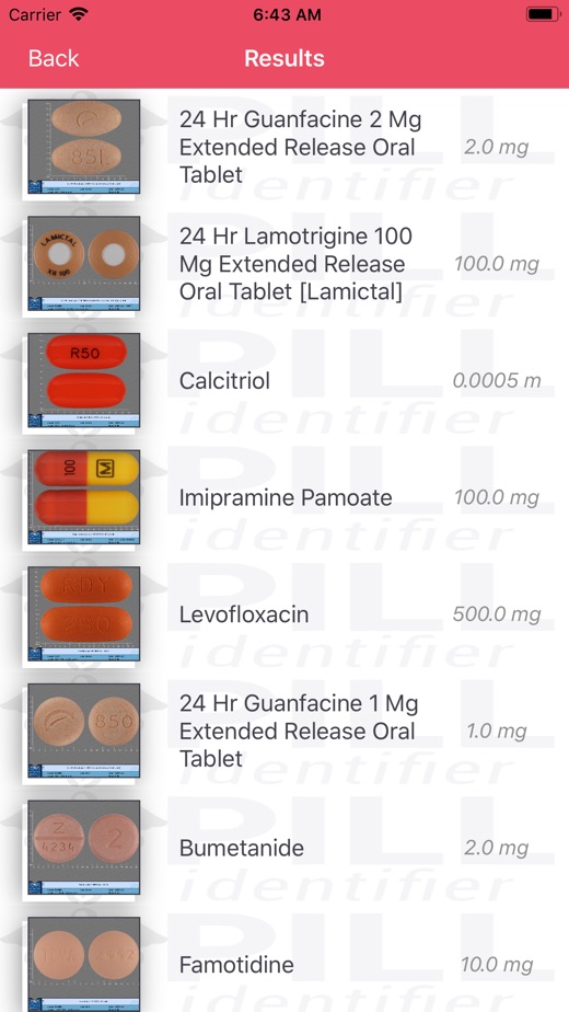 【图】Pill Identifier Mobile App(截图3)