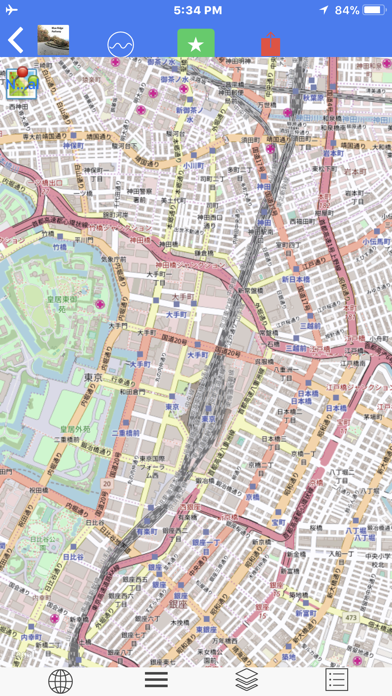 Tokyo Scale Offline Subway Map screenshot 2