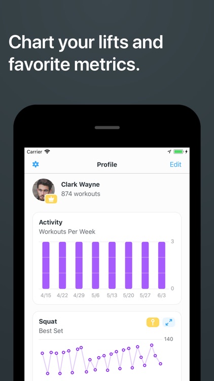 Strong Workout Tracker Gym Log screenshot-4