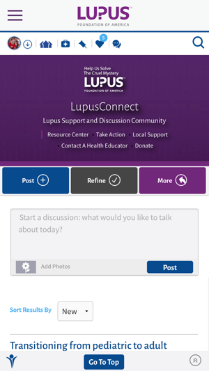 LupusConnect Inspire Community