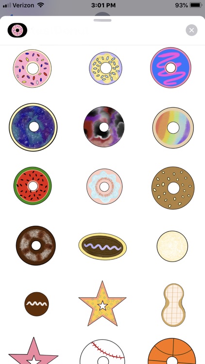 Donut Stickerz screenshot-3