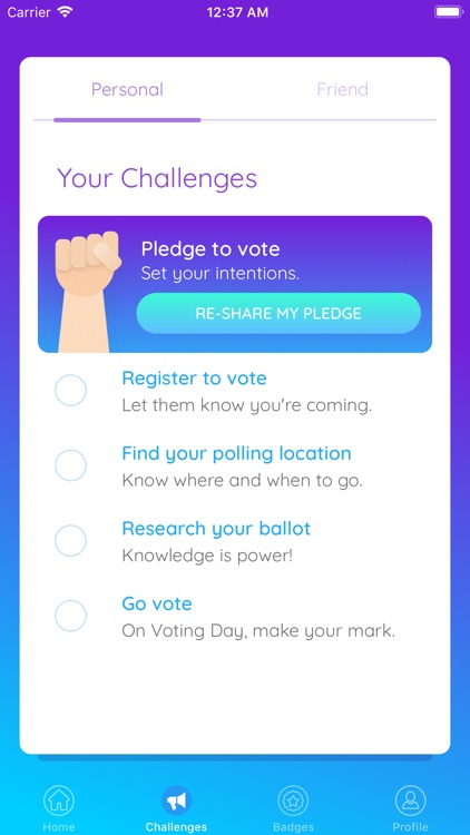 ROAR - Pledge to Vote screenshot-2
