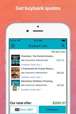 BooksRun - Sell books for cash screenshot 2