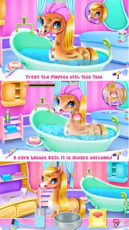 Game screenshot Rainbow Pony Beauty Salon apk