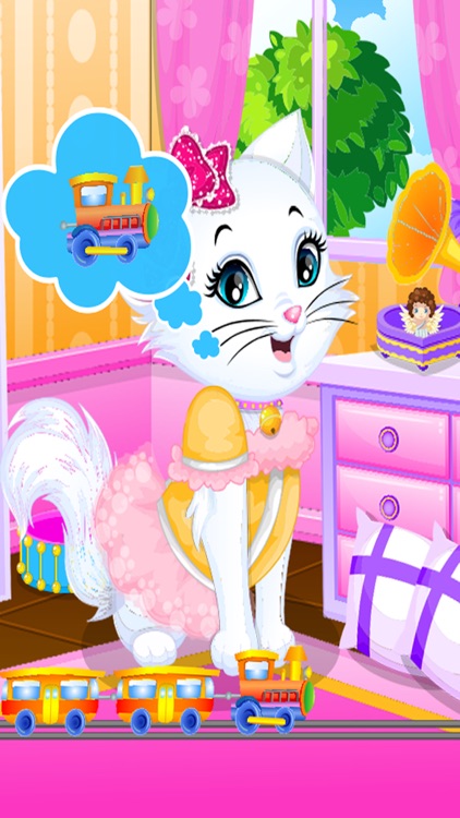 Fluffy Love Cat - kitty Salon screenshot-4