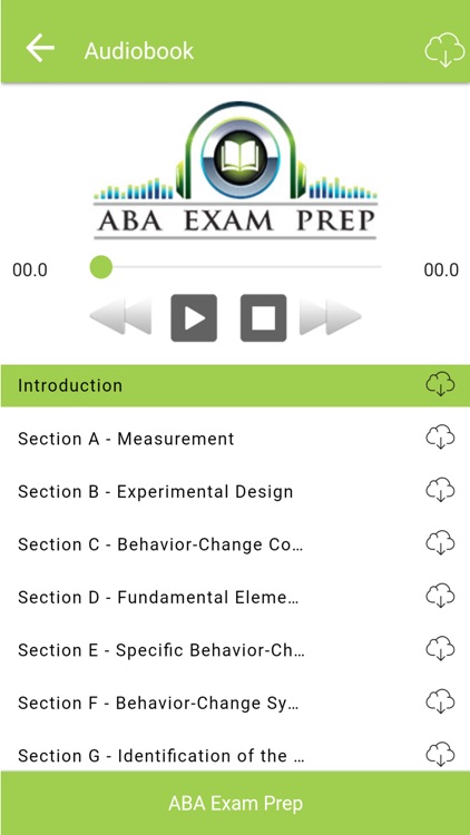 ABA Exam Prep Audiobook