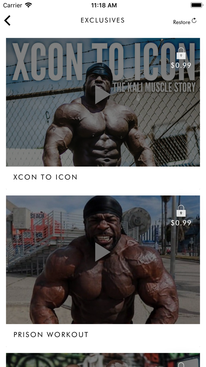 Kali Muscle Fitness