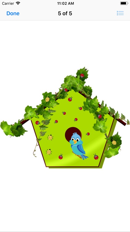 Birdhouse Stickers