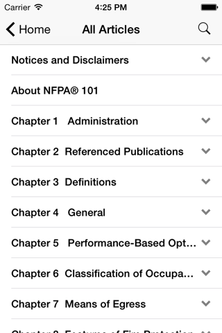 NFPA 101 2012 Edition screenshot 2