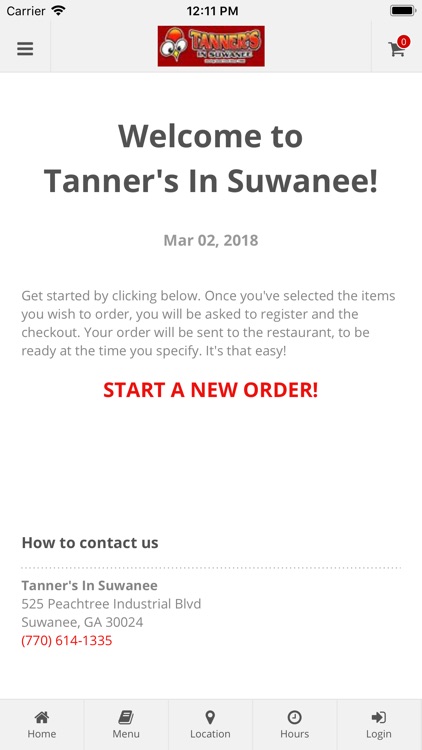 Tanner's To-Go In Suwanee
