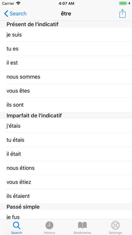 Les Verbes - French Verbs screenshot-3