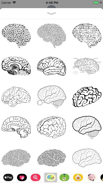 Human Brain Sticker Pack