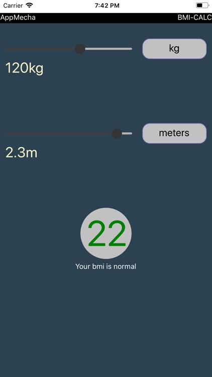 AppMecha BMI Calculator