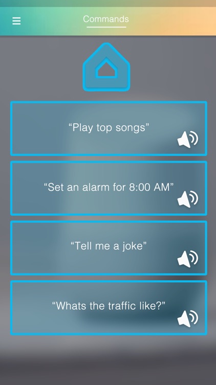 App for Google Home Commands