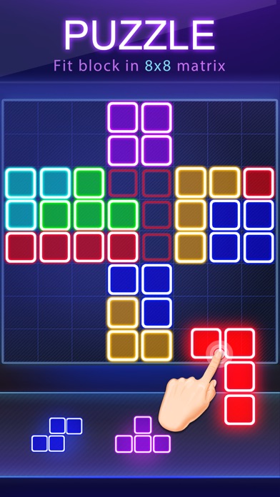 BLOCK PUZZLE -GLOW PUZZLE GAME 1.9 IOS