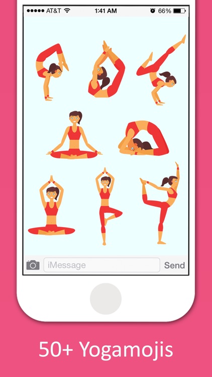 Yoga Sticker Pack - BodyBuilder,Meditation Sticker