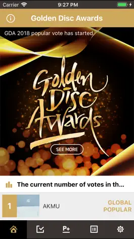 Game screenshot 32nd Golden Disc Awards VOTE apk