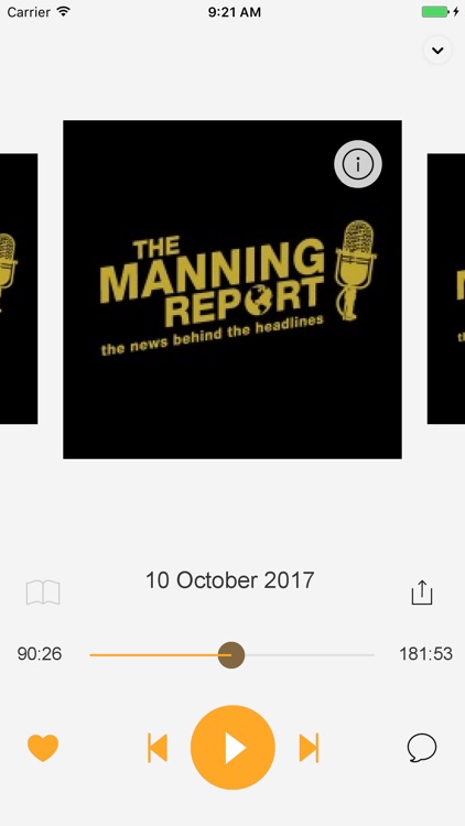 The Manning Report Broadcast