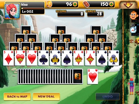 Summit Solitaire screenshot 4