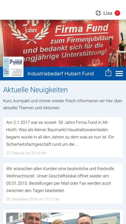 Industriebedarf Hubert Fund